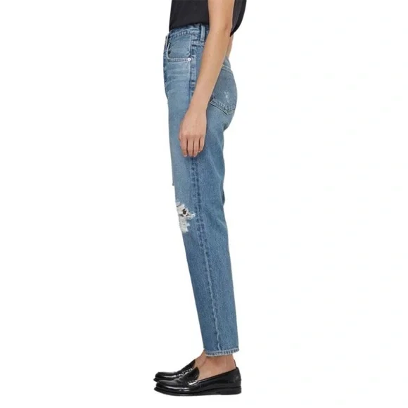 CITIZENS OF HUMANITY Sabine High Rise Straight Leg Jeans in Gretta Size 26 NWT - Picture 3 of 11